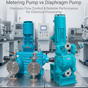 What is the difference between Depamu metering pump and  diaphragm pump?