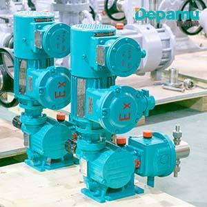 What is the multi head metering piston plunger pump