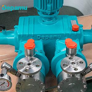 Depamu Chemical Dosing pump for Ammonium hydroxide (liquid ammonia)