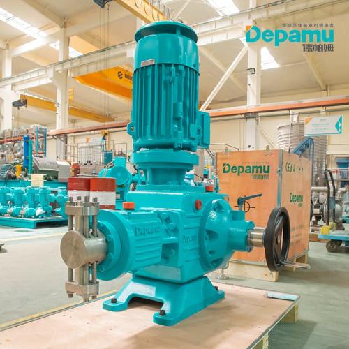 Depamu Corrosion Resistant Plunger Metering Pump for Industrial Nitric Acid Chemical Processing Industry